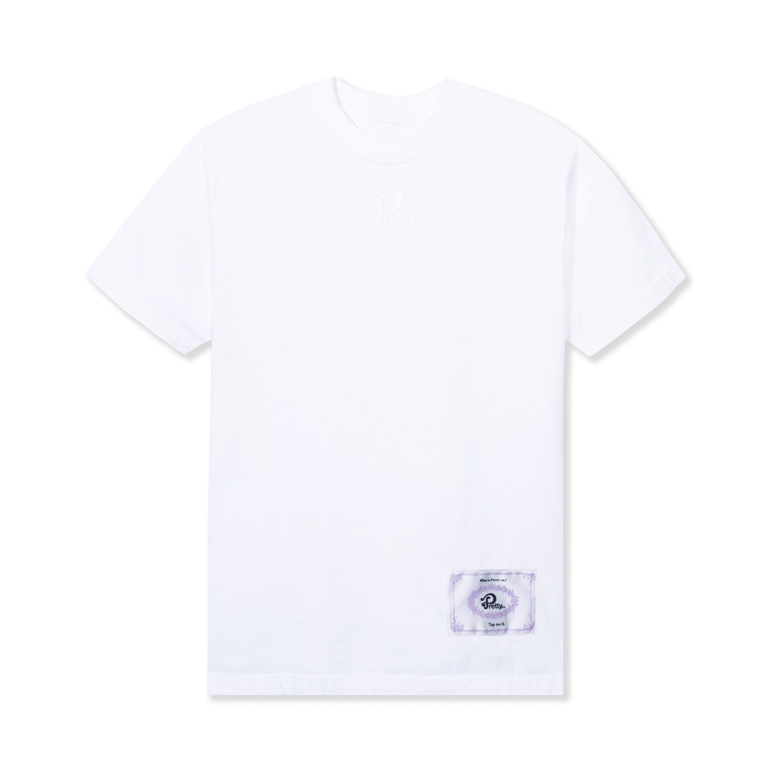 THE PRETTY COMFY T-SHIRT - WHITE