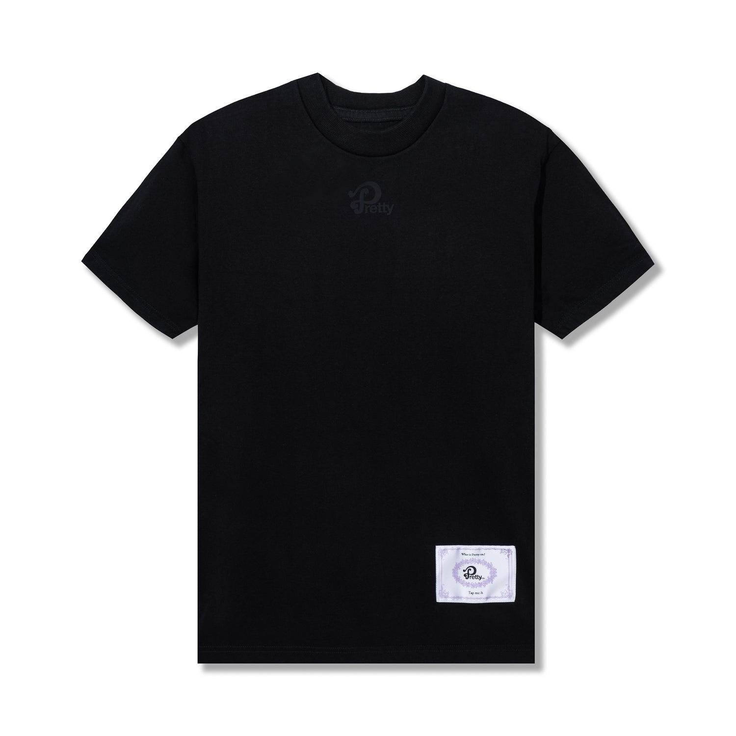 THE PRETTY COMFY T-SHIRT  - BLACK