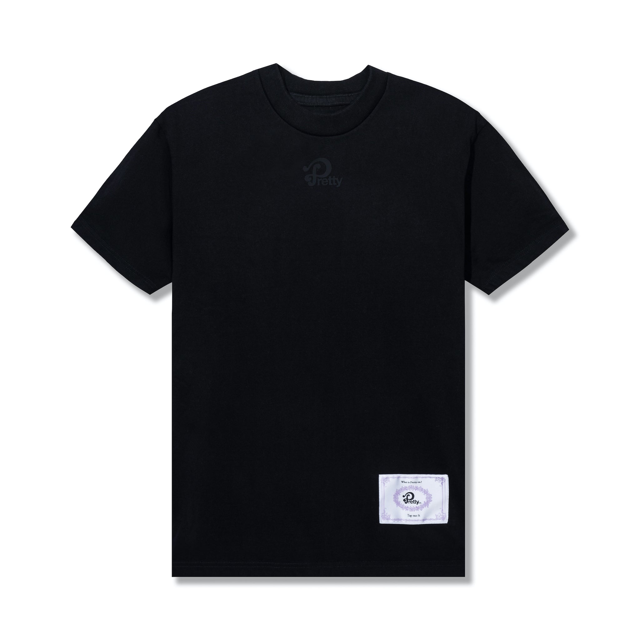 THE PRETTY COMFY T-SHIRT  - BLACK