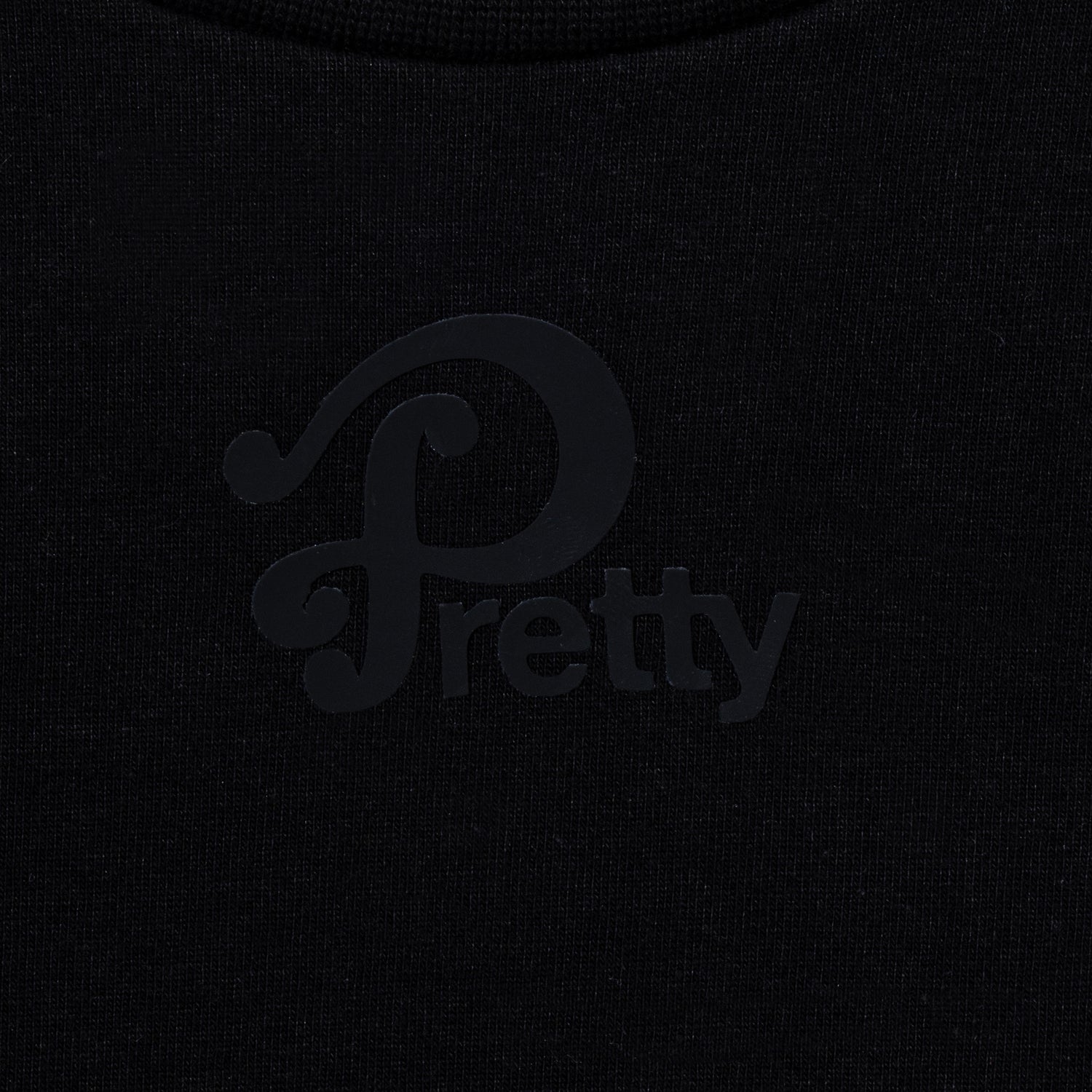 THE PRETTY COMFY T-SHIRT  - BLACK